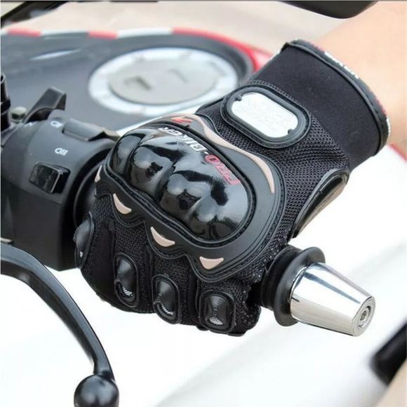PRO-BIKER Motorcycle Motorbike Racing Riding ATV Shock-proof Full Finger Gloves - Picture 7 of 11